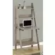 Dark Taupe 61" Computer Desk