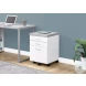 White Cement Drawer Filing Cabinet