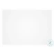 7159 White Tempered Glass 72" Bookcase