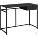 42" Black Computer Desk