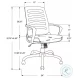 7224 Black Office Chair