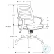7225 Gray Office Chair