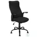 7248 Black Fabric Adjustable Office Chair