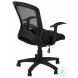 Black Mesh Mid-Back Office Chair