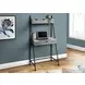 7331 Grey And Black 32" Ladder Desk