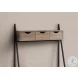7332 Dark Taupe And Black 32" Ladder Desk