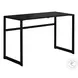 Black Metal 48" Computer Desk