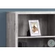 48" Gray Bookcase