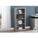 48" Gray Bookcase