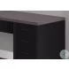 7431 Black And Grey L Shaped Desk