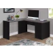 7431 Black And Grey L Shaped Desk