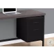 7437 Black And Grey 48" Computer Desk