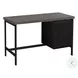 7437 Black And Grey 48" Computer Desk