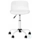 7463 White Swivel Adjustable Office Chair