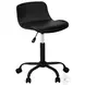 7464 Black Swivel Adjustable Office Chair