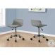 7465 Grey Swivel Adjustable Office Chair