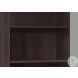 7467 Espresso 5 Shelves 72" Bookcase