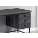7488 Black 55" Computer Desk