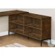 7490 Brown L Shape 60" Computer Desk