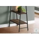 7525 Brown And Black 48" Computer Desk