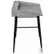 7540 Grey And Black 48" Computer Desk