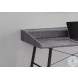 7540 Grey And Black 48" Computer Desk