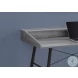 7541 Grey And Black 48" Computer Desk