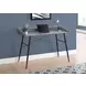 7541 Grey And Black 48" Computer Desk