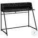 7544 Black 48" Computer Desk With Hutch