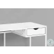 7570 White 42" Computer Desk