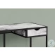 7571 White And Black 42" Computer Desk