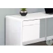 7582 White L Shaped Computer Desk