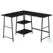 7594 Black Marble 48" Computer Desk
