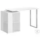 7600 Smooth White 55" Computer Desk