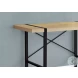 7658 Natural And Black 48" Computer Desk