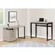 7679 Taupe 48" Adjustable Computer Desk