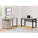 7679 Taupe 48" Adjustable Computer Desk