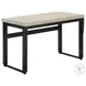7679 Taupe 48" Adjustable Computer Desk