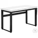 7681 White 48" Adjustable Computer Desk