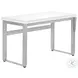 7683 White 48" Adjustable Computer Desk