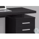 7691 Black 48" Computer Desk