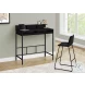 7700 Black Computer Desk With Hutch