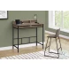 7702 Dark Taupe Computer Desk With Hutch