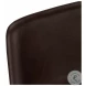 7753 Brown Office Chair