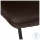 7753 Brown Office Chair