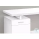 7760 White Computer Desk