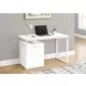 7760 White Computer Desk