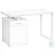 7760 White Computer Desk