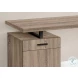 7764 Dark Taupe Computer Desk