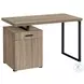 7764 Dark Taupe Computer Desk